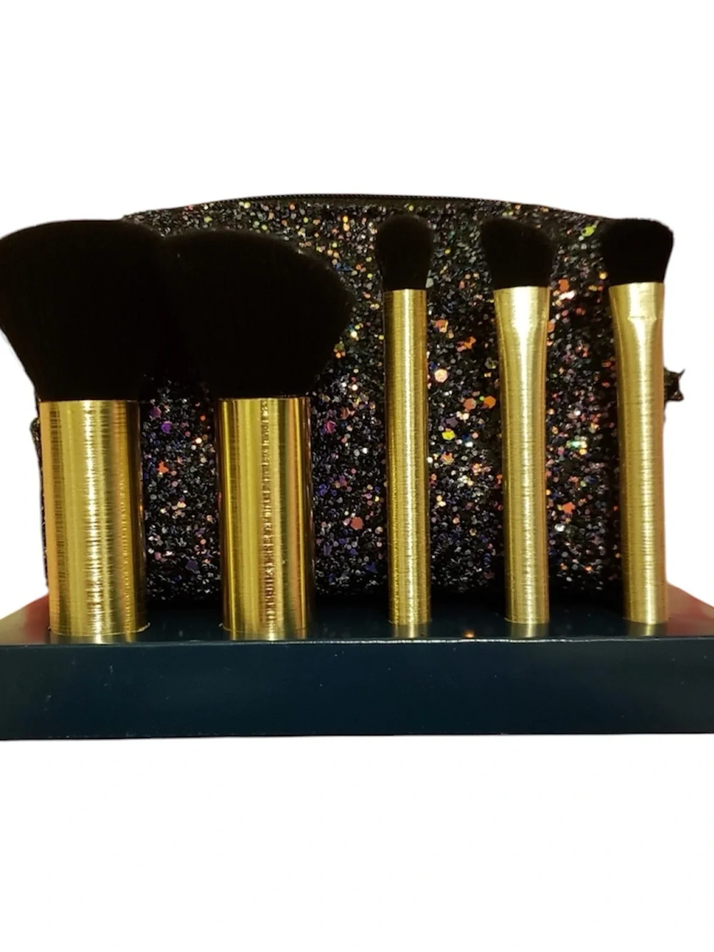 NWT Pro Essentials 6 piece brush and cosmetic case set